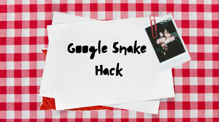 Google Snake Hack Google Snake Hack